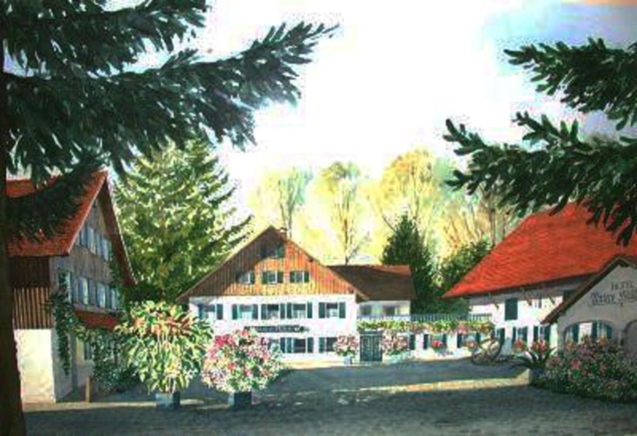Hotel "Untere Muehle" Schwabmuhlhausen Extérieur photo